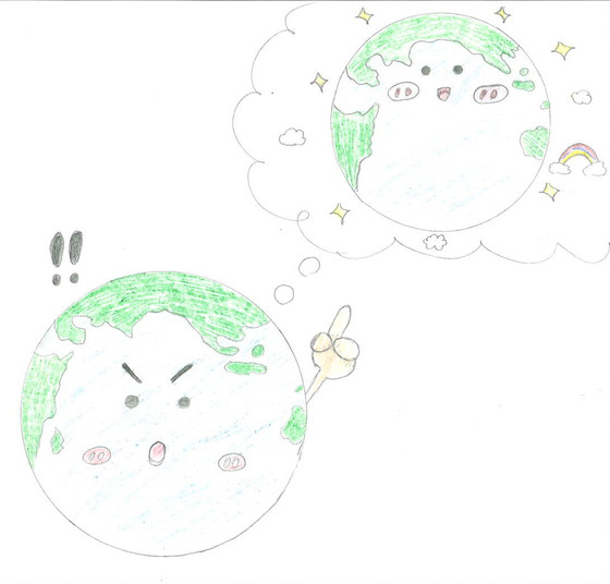 緑のハート