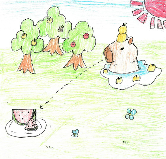 カピバラ大好きゆめ