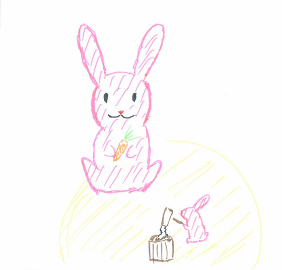 うさぎの人