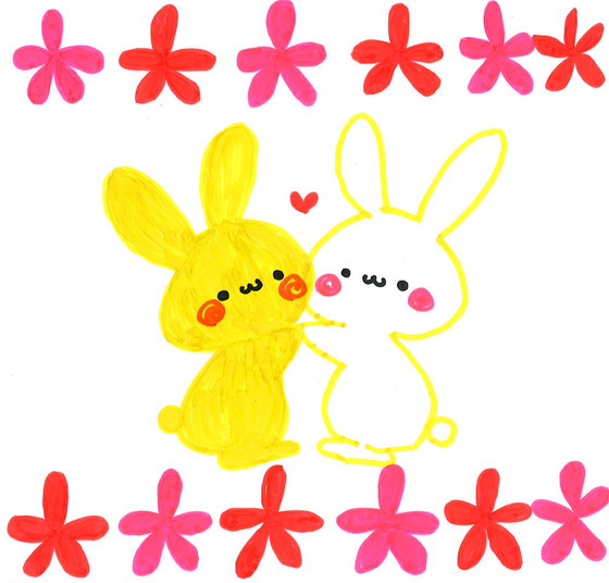 きいろうさぎ