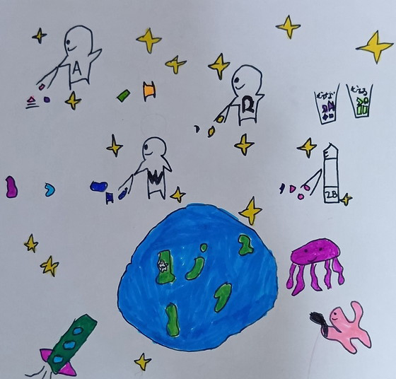 Wくん
